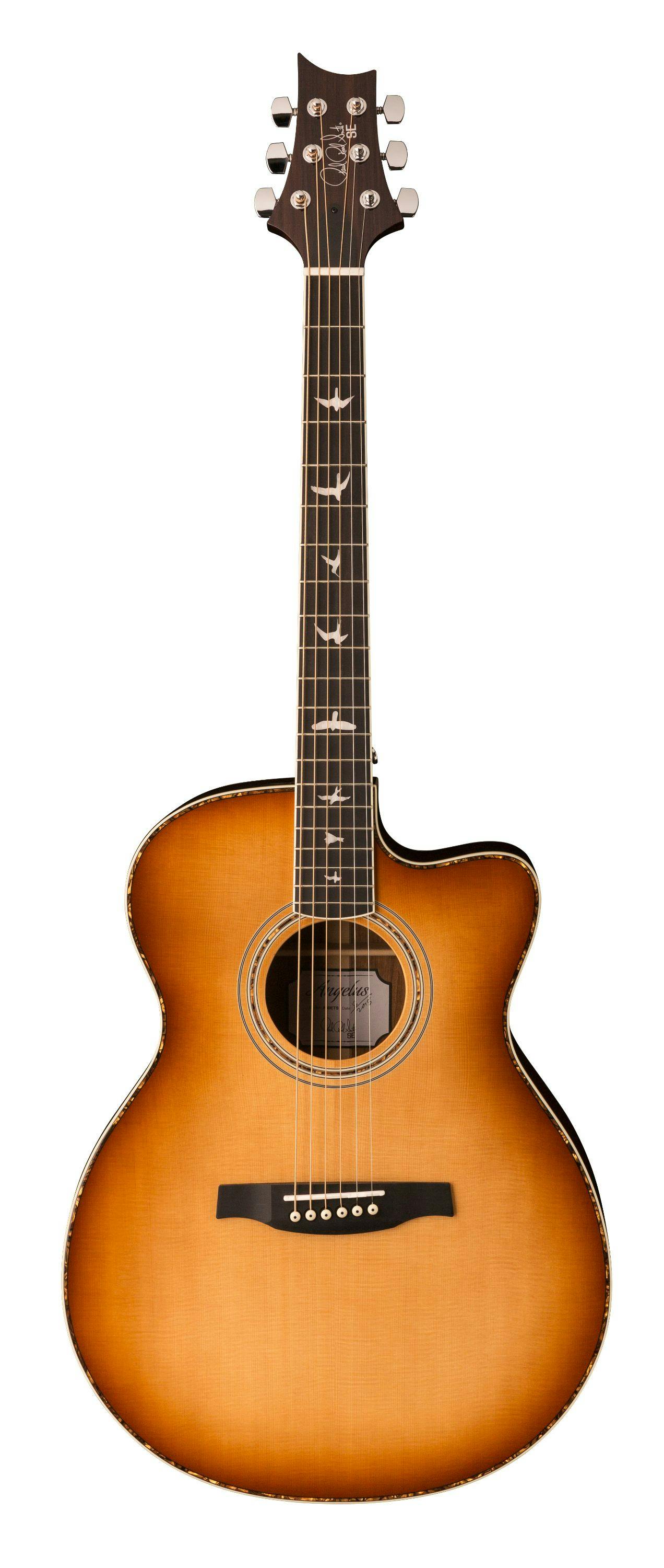 PRS SE Angelus A40ETS Cutaway Electro Acoustic in Tobacco Sunburst -  Andertons Music Co.